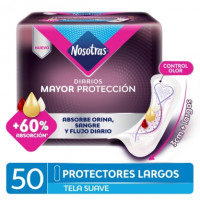 NOSOTRAS PROT.DIARIO LARGO FLUIDO x50 Un.