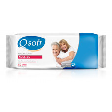 Q-SOFT TOA.HUMEDA ADULTO x40Un.