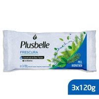 PLUSBELLE JAB. FRESCURA 3X120 G                                       