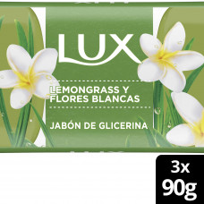 LUX JAB.GLIC. LEMON FLOR 3X90 G                                       
