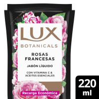 LUX JAB.LIQ.REP. x220ml. ROSAS F.