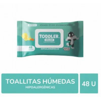 TODDLER TOA.HUMEDA S/PERF. 48 U                                       