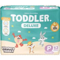 TODDLER PAÑAL PEQ 12 U                                                
