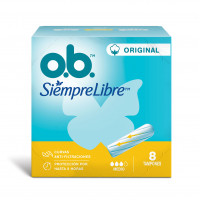 OB TAMPON S.LIBRE x8Un. MEDIO