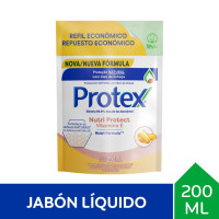 PROTEX JAB.LIQ.REP. x200ml. VIT.E
