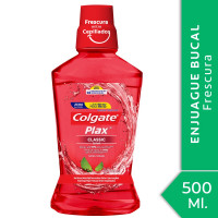 COLGATE PLAX X500 AL 350ML ROJO      
