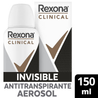 REXONA CLINICAL (W) DEO INVISIBLE 150 m                               