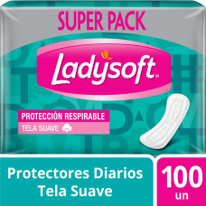 LADYSOFT PROT.DIARIO RESPIRABLE x100 