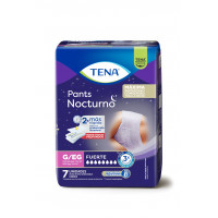 TENA PANTS NOCTURNO GDE x7 Un.
