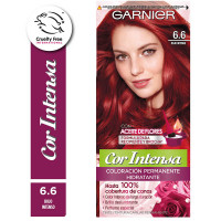 Kit Tintura Permanente Cor Intensa Tono 6.6 