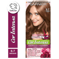 Kit Tintura Permanente Cor Intensa Tono 6.7 