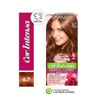 Kit Tintura Permanente Cor Intensa Tono 6.7 