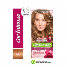 Kit Tintura Permanente Cor Intensa Tono 7.0