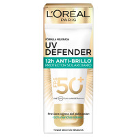 Protector Solar L'Oreal Paris Uv Defender Anti Brillo Sin Color FPS50+