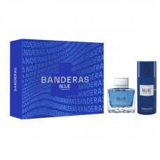 BANDERAS EST.BLUE EDT100ML+DEO (H)